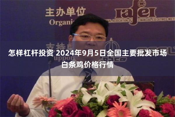 怎样杠杆投资 2024年9月5日全国主要批发市场白条鸡价格行情